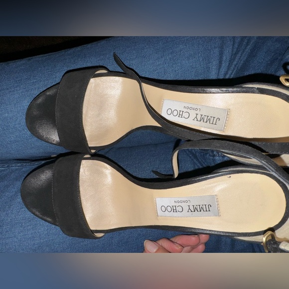 Jimmy Choo Misty Suede Sandal - Picture 4 of 5